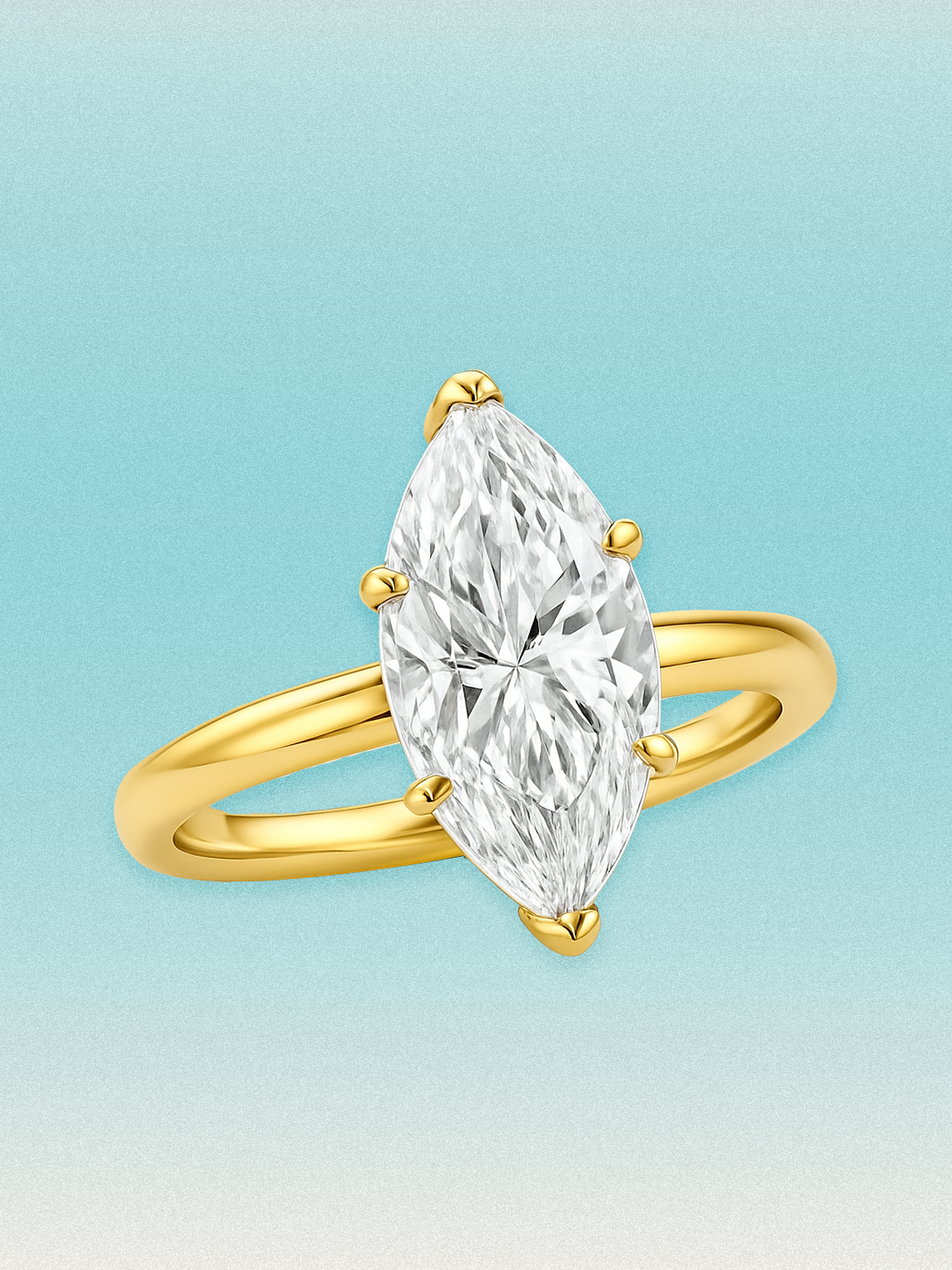 Marquise Cut Engagement Rings