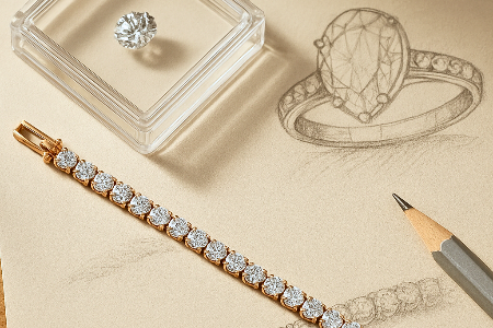 Bow Tie Lab Diamonds