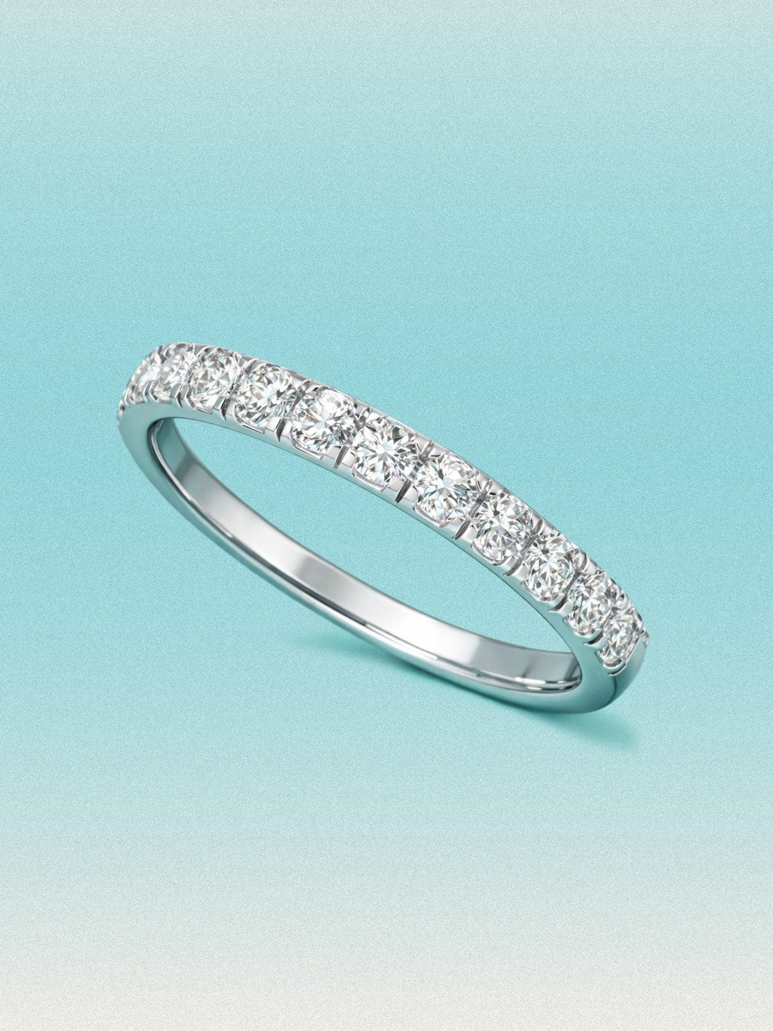 1.00 ctw Pave Eternity Lab Grown Diamond Band