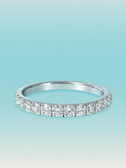 1.00 ctw Pave Eternity Lab Grown Diamond Band