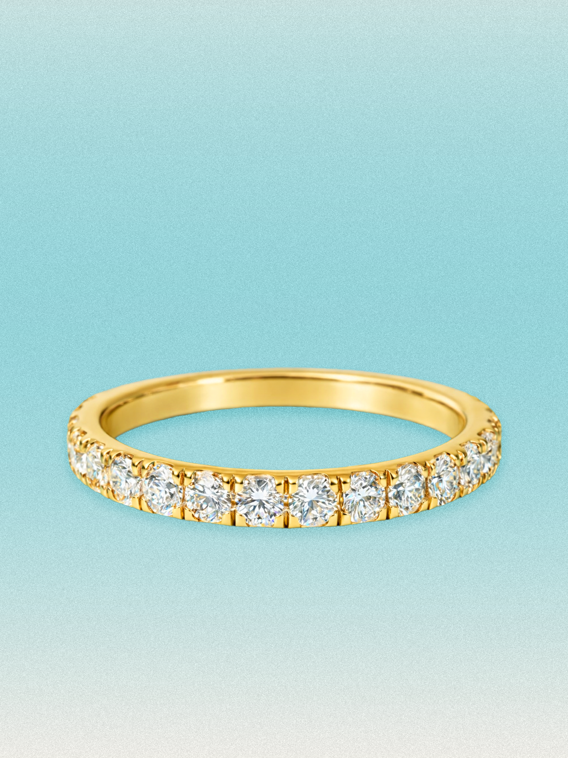 1.00 ctw Pave Eternity Lab Grown Diamond Band