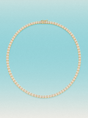 2.75mm Round 4-Prong Lab Grown Diamond Tennis Necklace