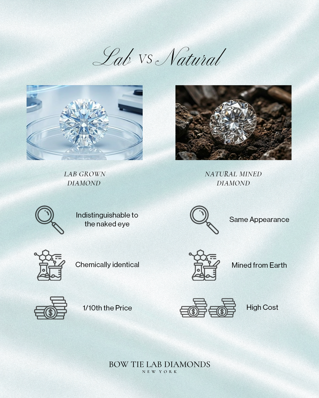 Bow Tie Lab Diamonds