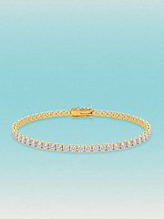 3mm (5.50 ctw) Round 4-Prong Lab Grown Diamond Tennis Bracelet