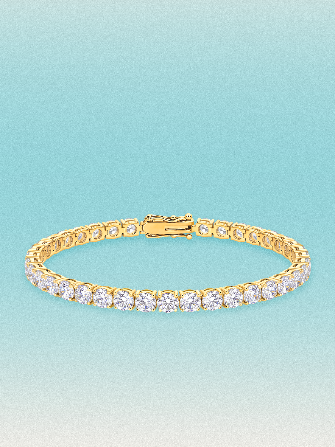 4.3mm (12.00 ctw) Round 4-Prong Lab Grown Diamond Tennis Bracelet
