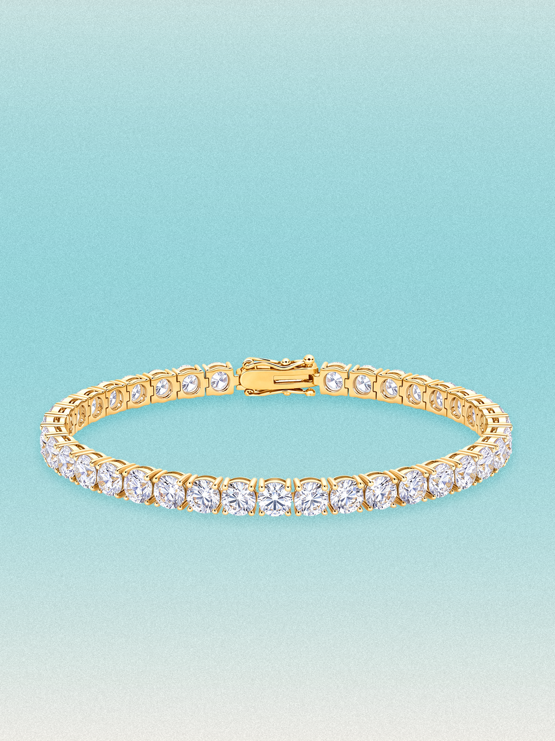 4.6mm (13.00 ctw) Round 4-Prong Lab Grown Diamond Tennis Bracelet
