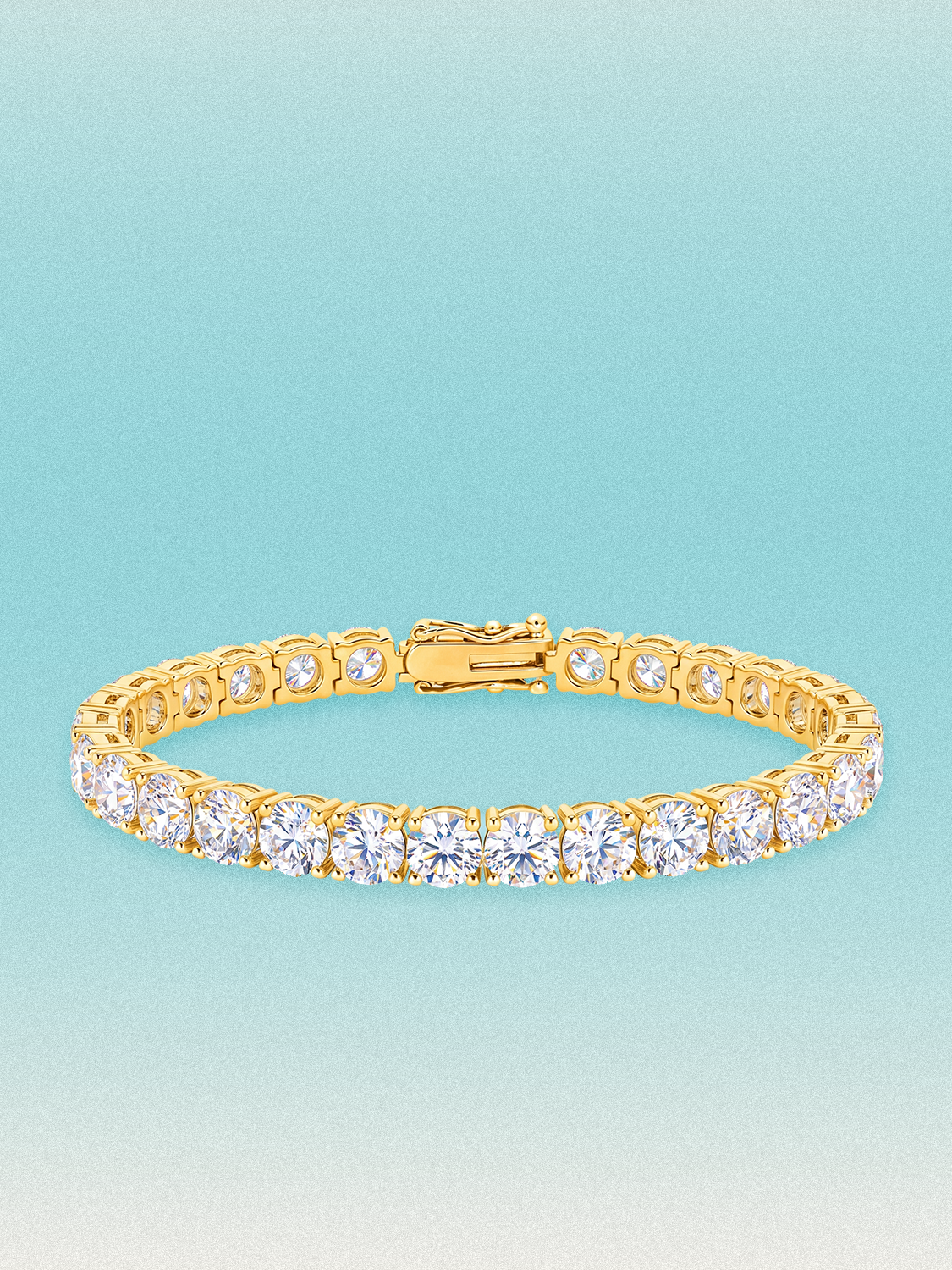6mm (21.00 ctw) Round 4-Prong Lab Grown Diamond Tennis Bracelet