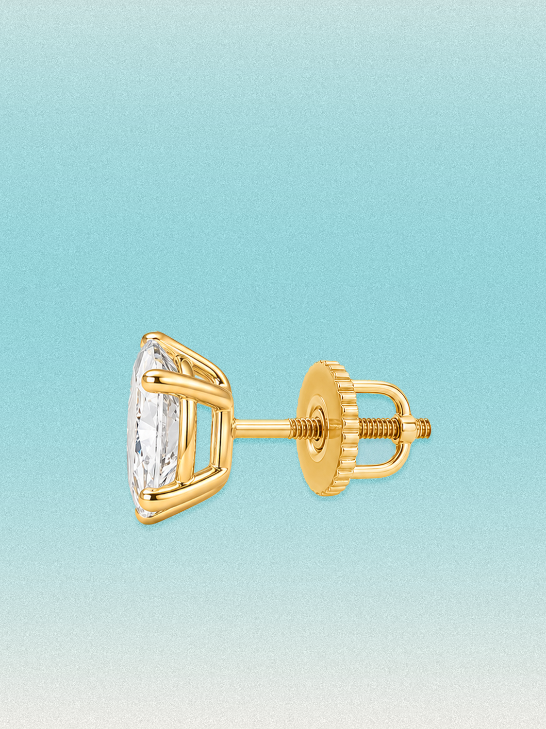 Oval Cut Lab Diamond Grown Diamond Stud Earrings