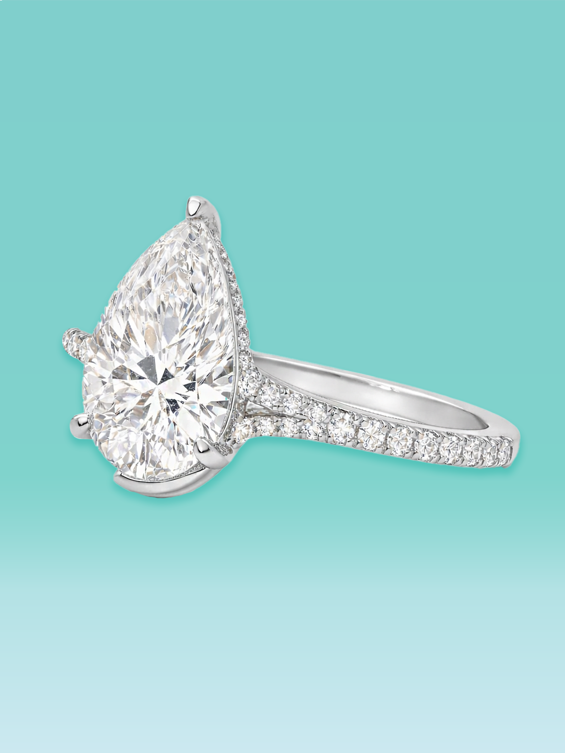 Side Pave Ring