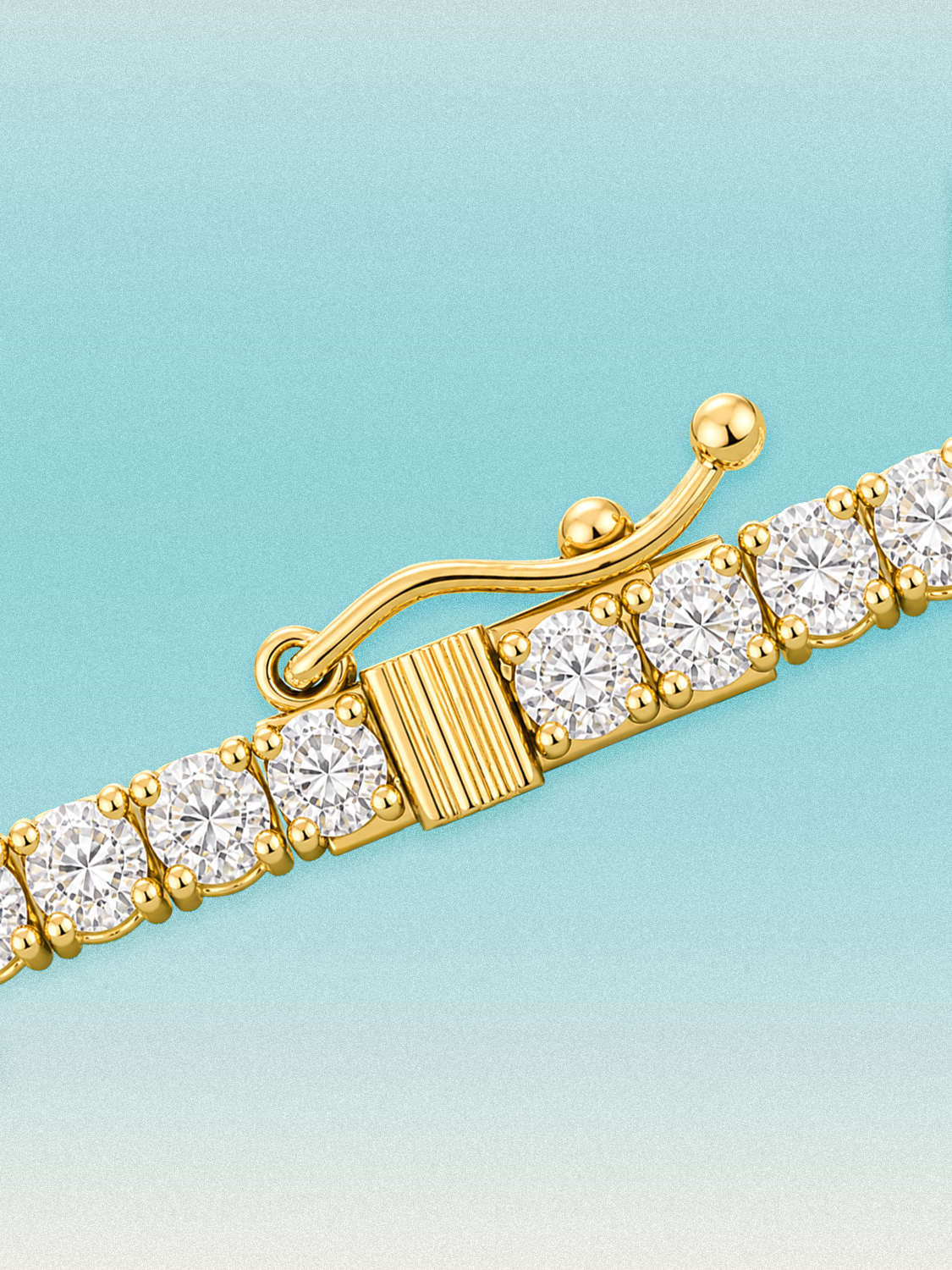 2mm Round 4-Prong Lab Grown Diamond Tennis Necklace