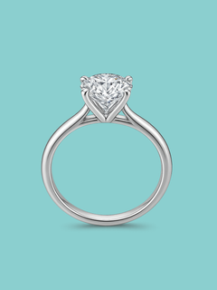 Round 4 prong Engagement Ring