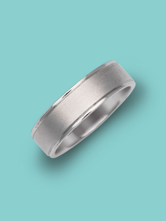 Simple Sand Finish Polished Edge Band