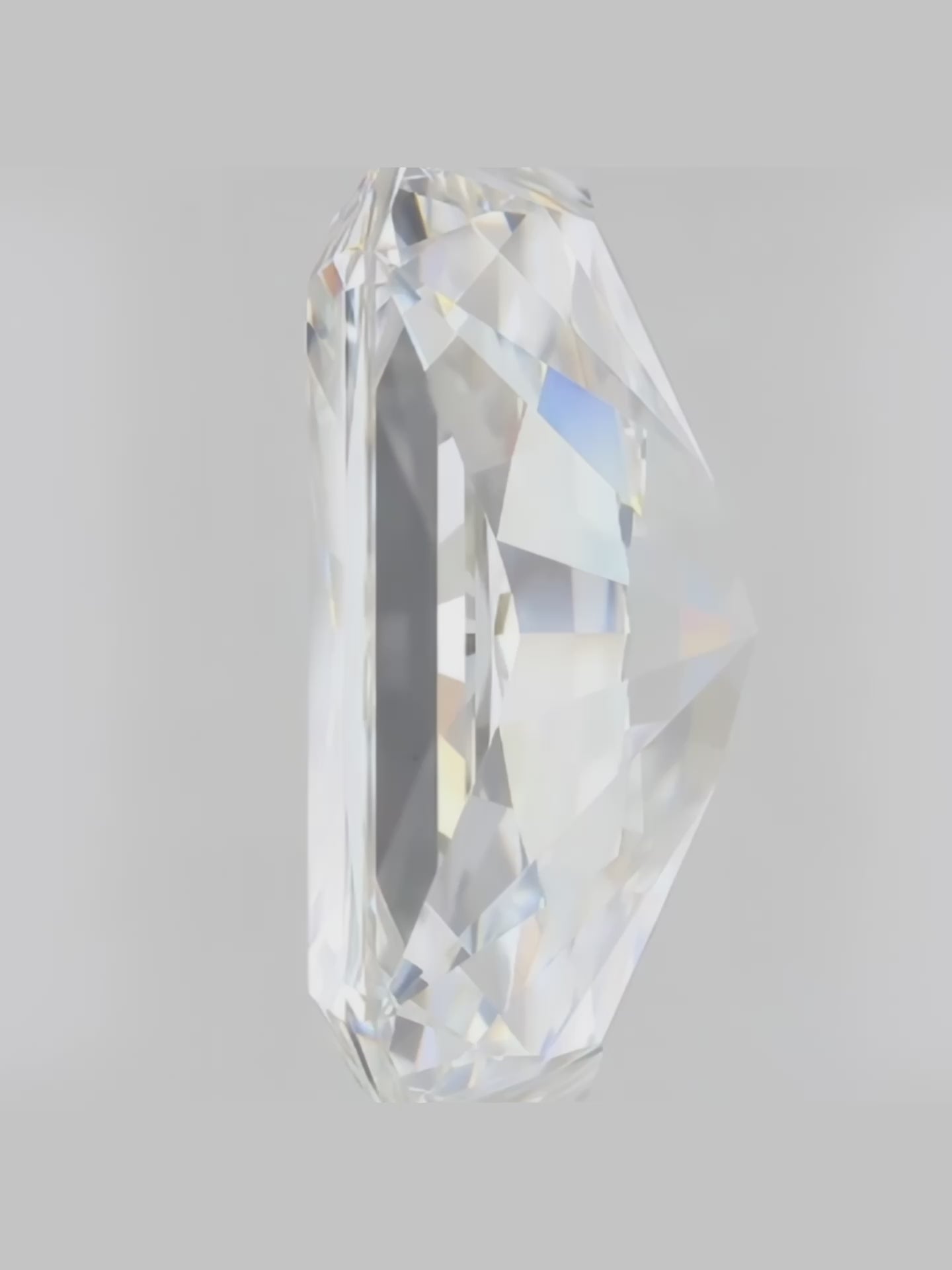 Load video: Radiant Cut Solitaire Hidden Halo Lab Grown Diamond Engagement Ring