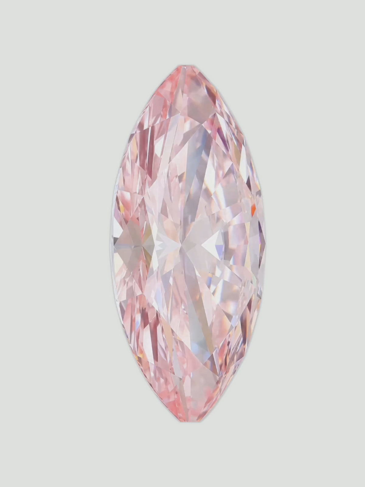 Load video: Video of the Fancy Pink Marquise Cut Lab-Grown Diamond Stud Earrings, showing sparkle and movement — Bow Tie Lab Diamonds