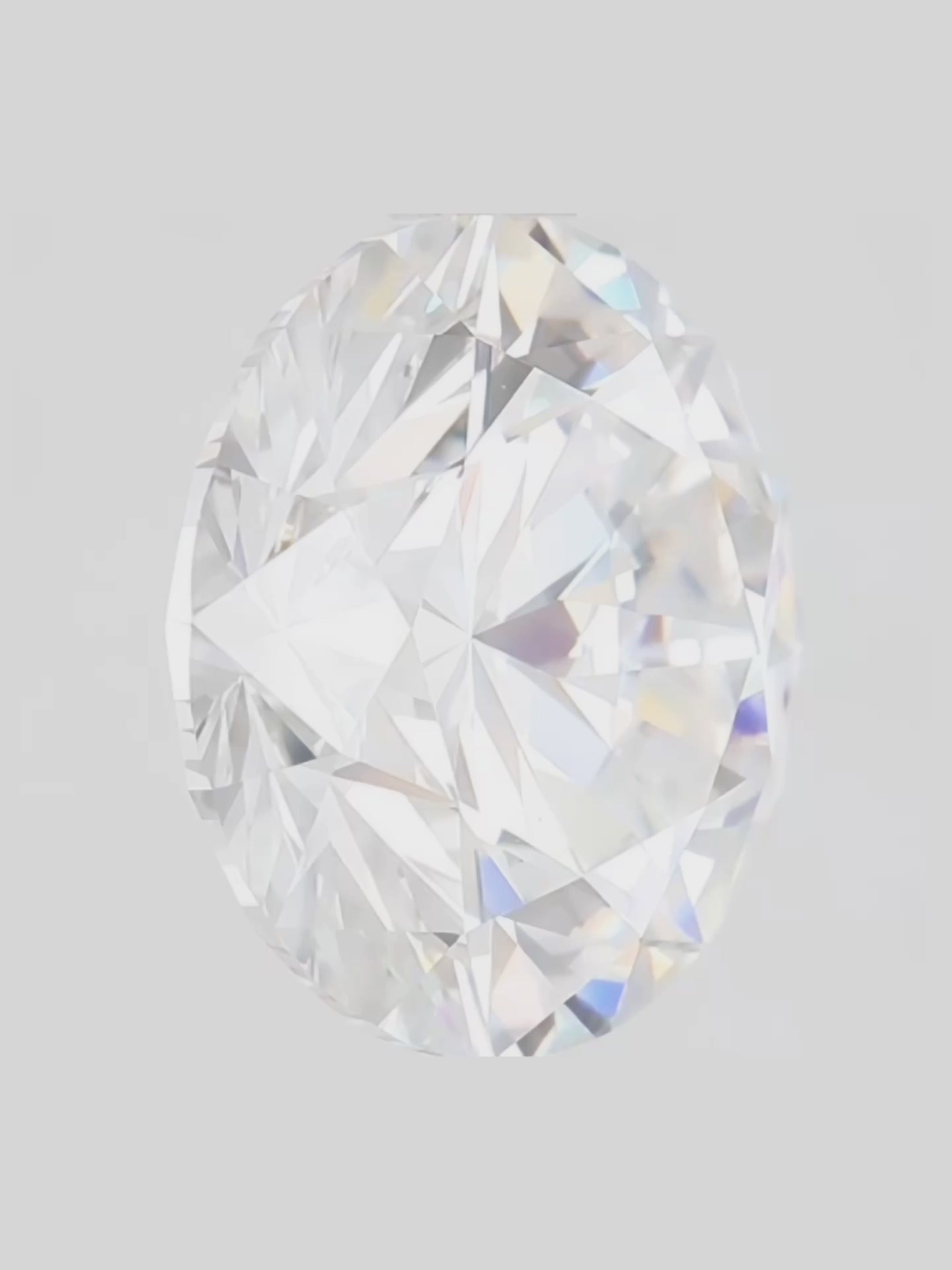 Load video: 5.2mm (48.50 ctw) Round 4-Prong Lab Grown Diamond Tennis Necklace