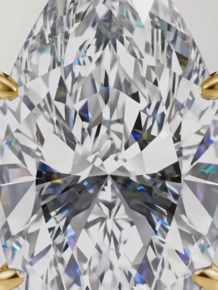 Load video: Video of the 3.00 ctw Marquise Shared Prong Lab-Grown Diamond Bridal Set, showing sparkle and movement — Bow Tie Lab Diamonds